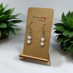 Titanium Moonstone Earrings
