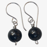 Titanium Jet Earrings