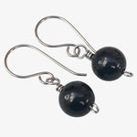 Titanium Jet Earrings