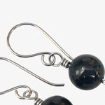 Titanium Jet Earrings