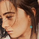 Titanium Amazonite  Earrings