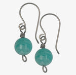 Titanium Amazonite  Earrings