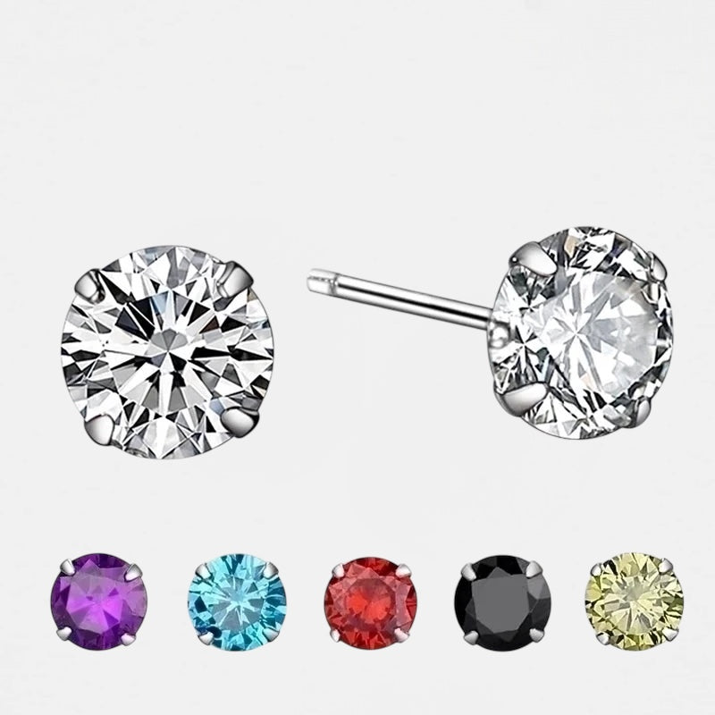 Crystal Stud Earrings