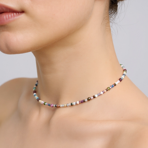 Multi Gemstone Necklace (Bracelet Available)