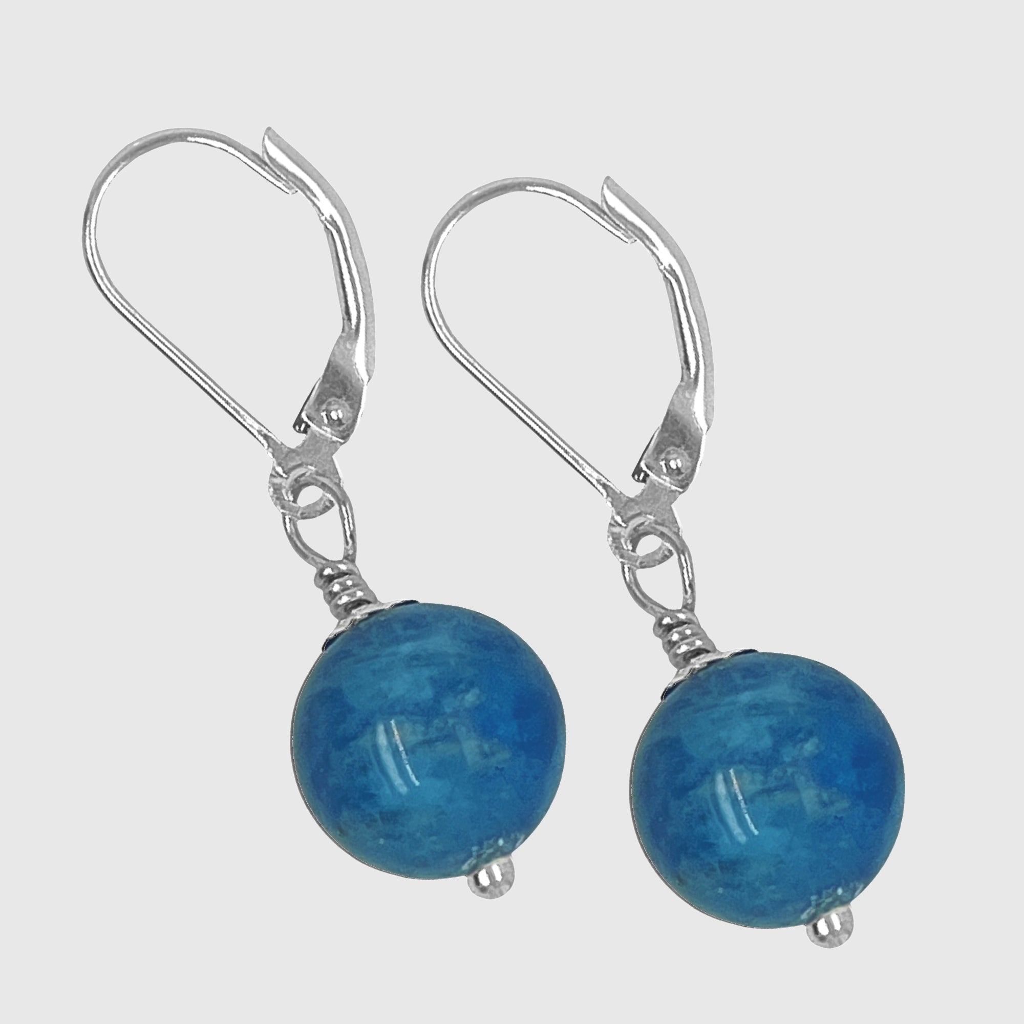 Sterling leverback deals earrings